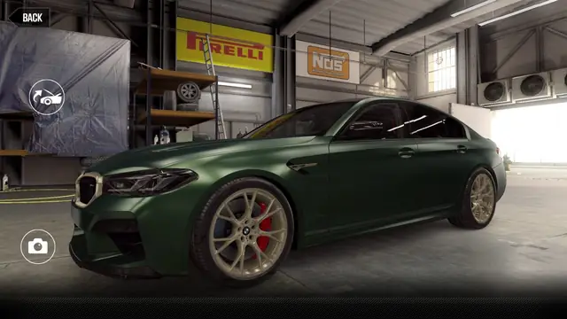 BMW M5 CS (Purple Star) Frozen Deep Green