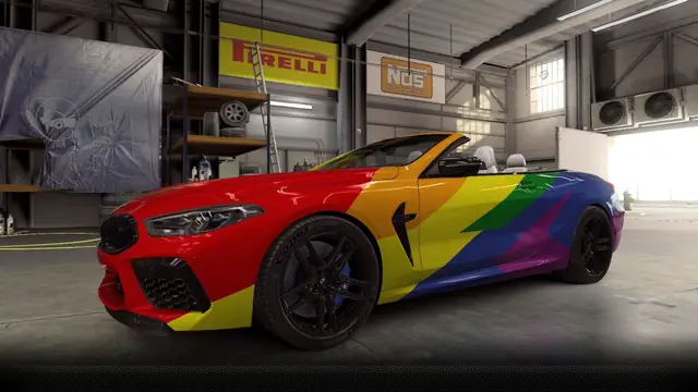 BMW M8 Convertible Pride