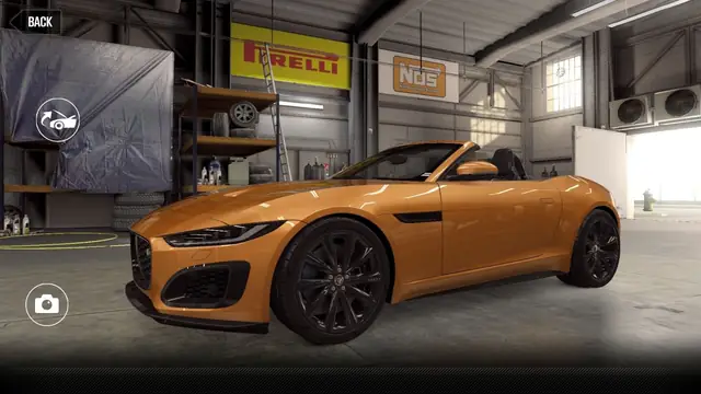 Jaguar F-TYPE R Convertible (Gold Star)