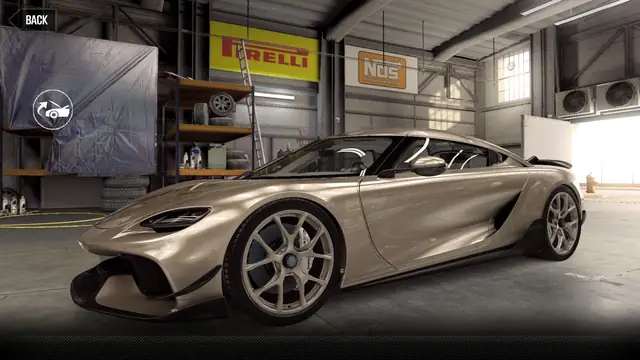 Koenigsegg Gemera (Purple Star) Champagne