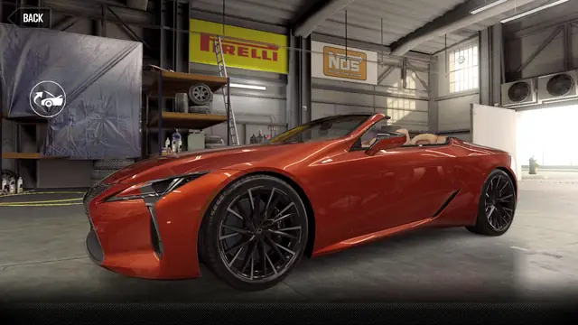 Lexus LC 500 Convertible (Gold Star)