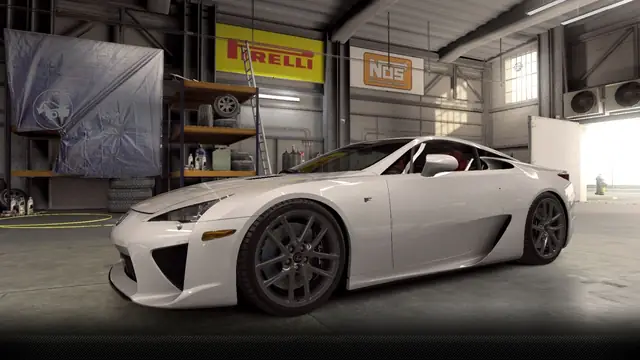 Lexus LFA (Purple Star) WhitestWhite