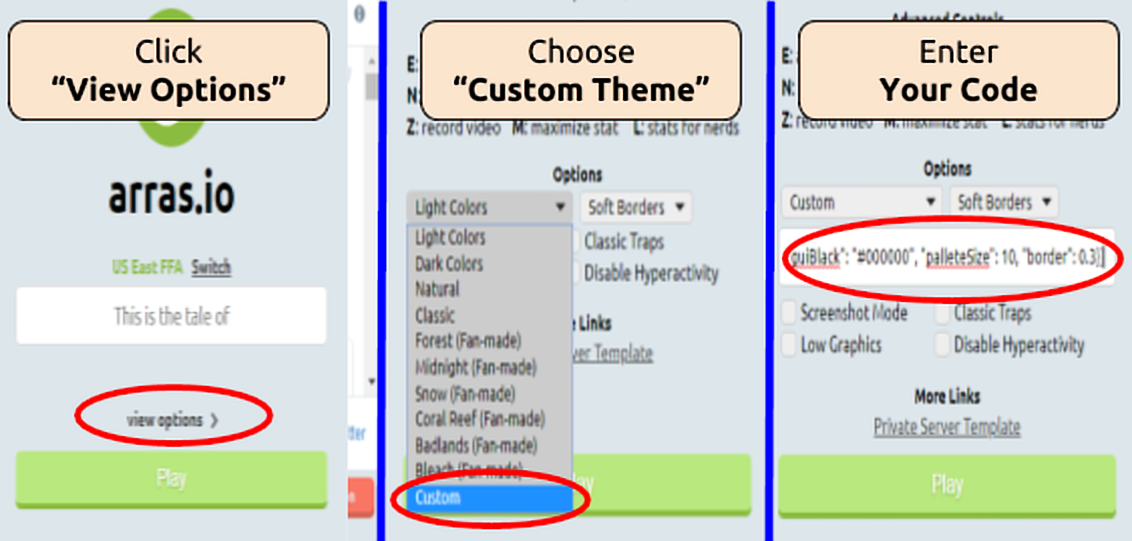 How to Use Sandbox Commands in Arras.io 