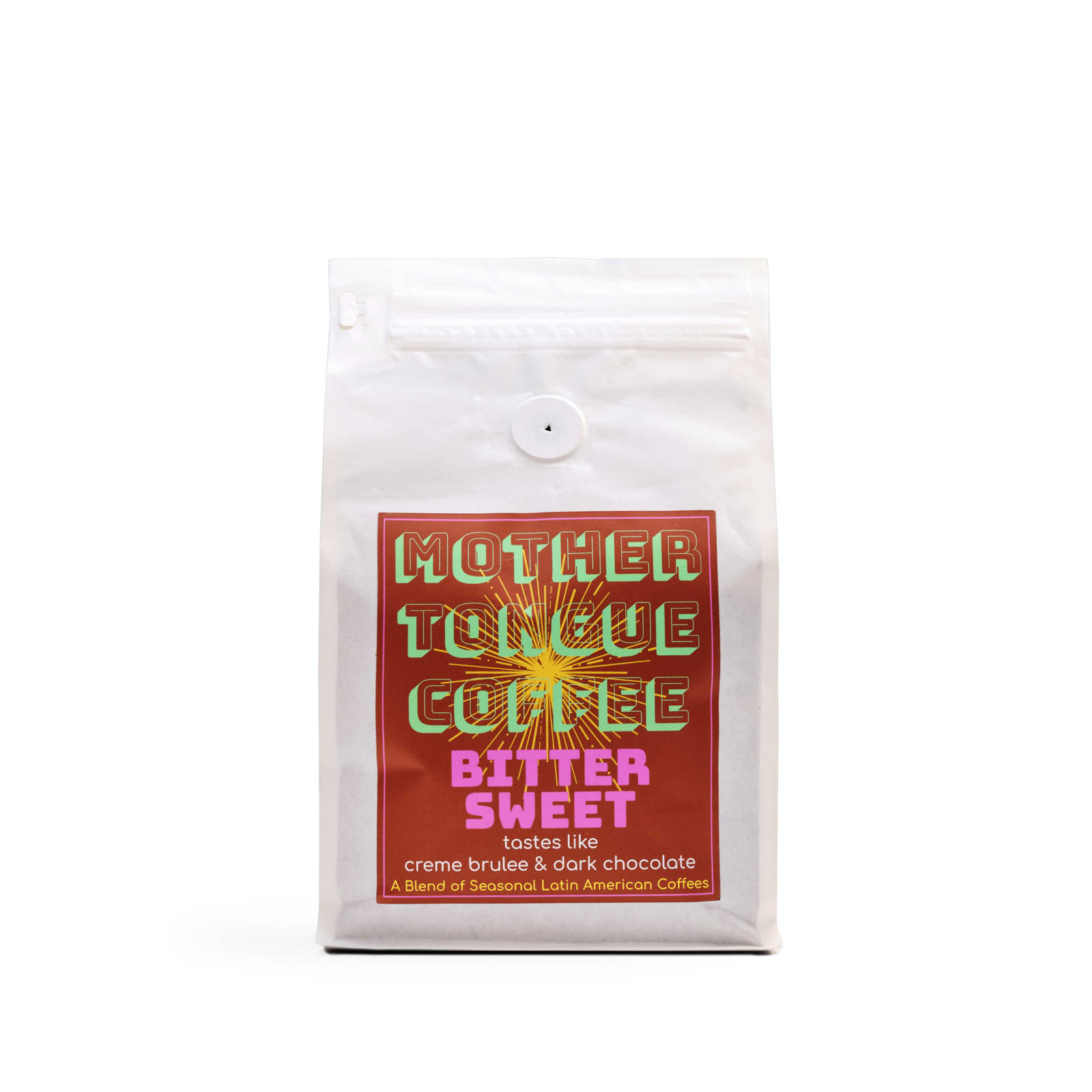 Bittersweet a Medium Blend Mother Tongue Trade Coffee