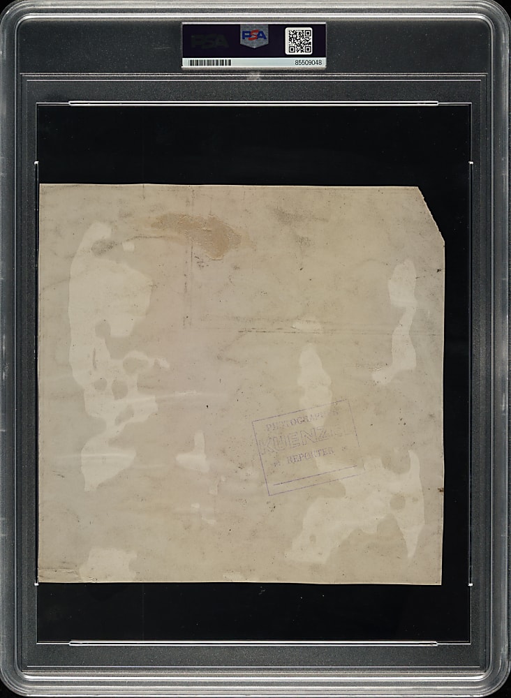 Circa 1908 Ty Cobb Sliding Original William Kuenzel/Detroit News Photograph PSA/DNA Type I