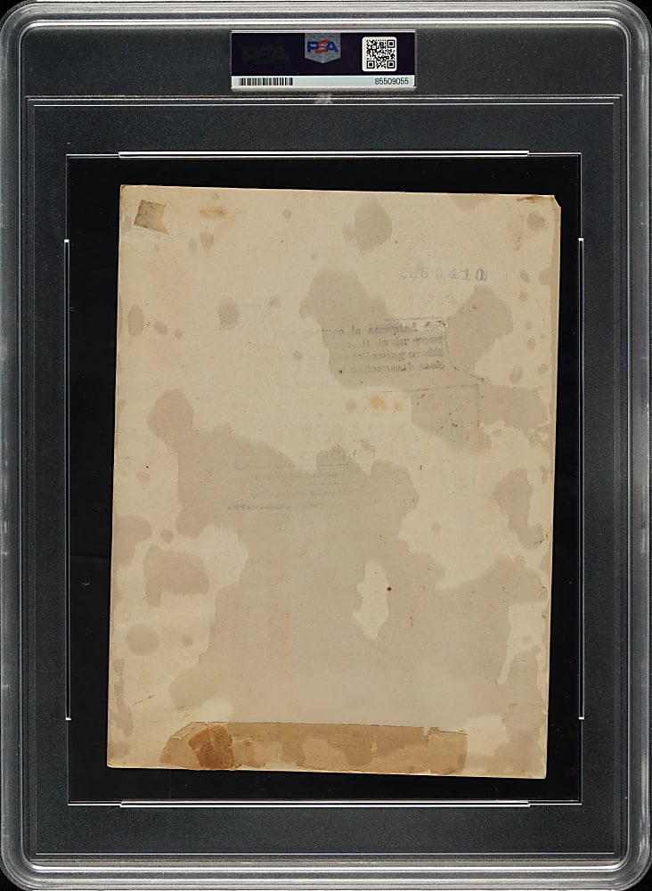 Circa 1926 Lou Gehrig Vintage Underwood & Underwood Photograph PSA/DNA Type III - Image Used For 1934 R310 Butterfinger Card!