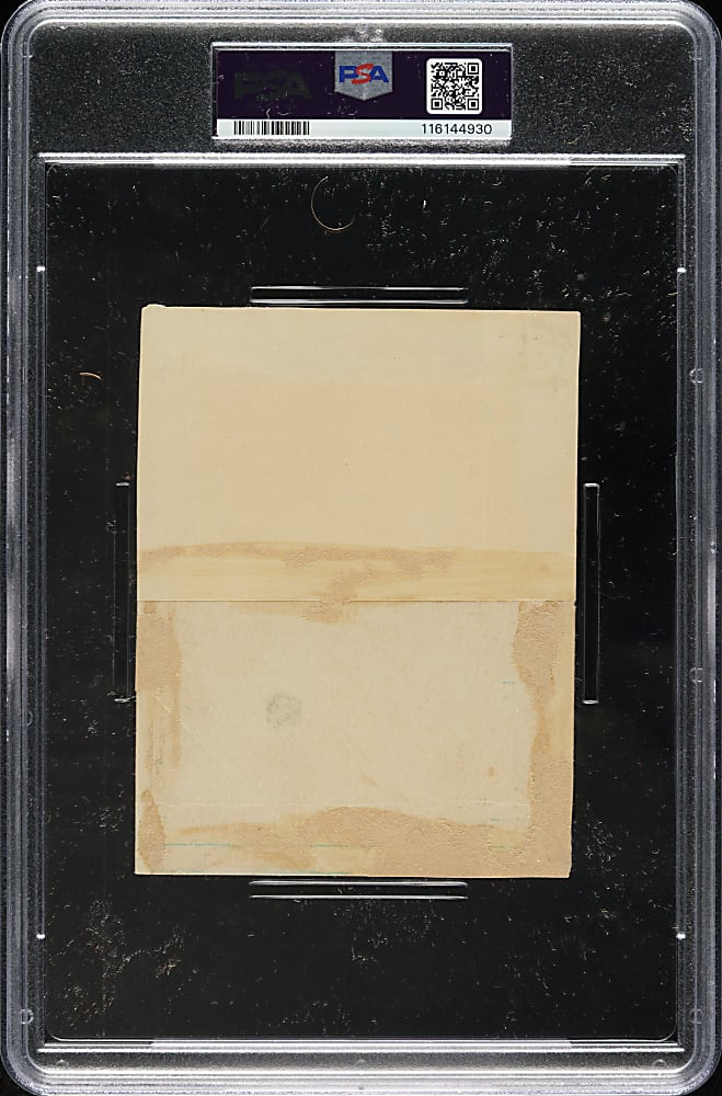 Signed 1936 R312 National Chicle Premiums Mickey Cochrane PSA/DNA MINT 9