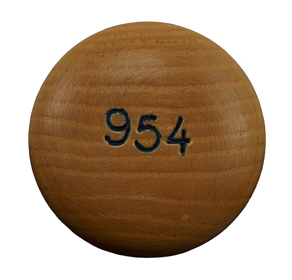 Ted Williams Signed Cooperstown Company Career Stat Bat - JSA