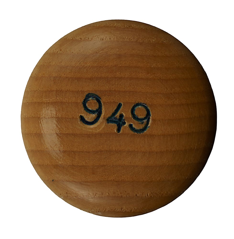 Ted Williams Signed Cooperstown Company Career Stat Bat - JSA