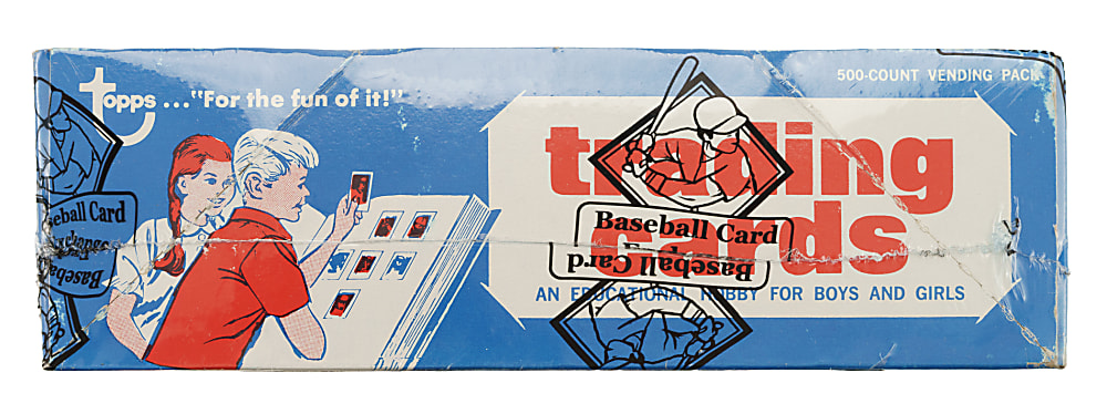1976 Topps Unopened Vending Box - BBCE and Ex-Fritsch