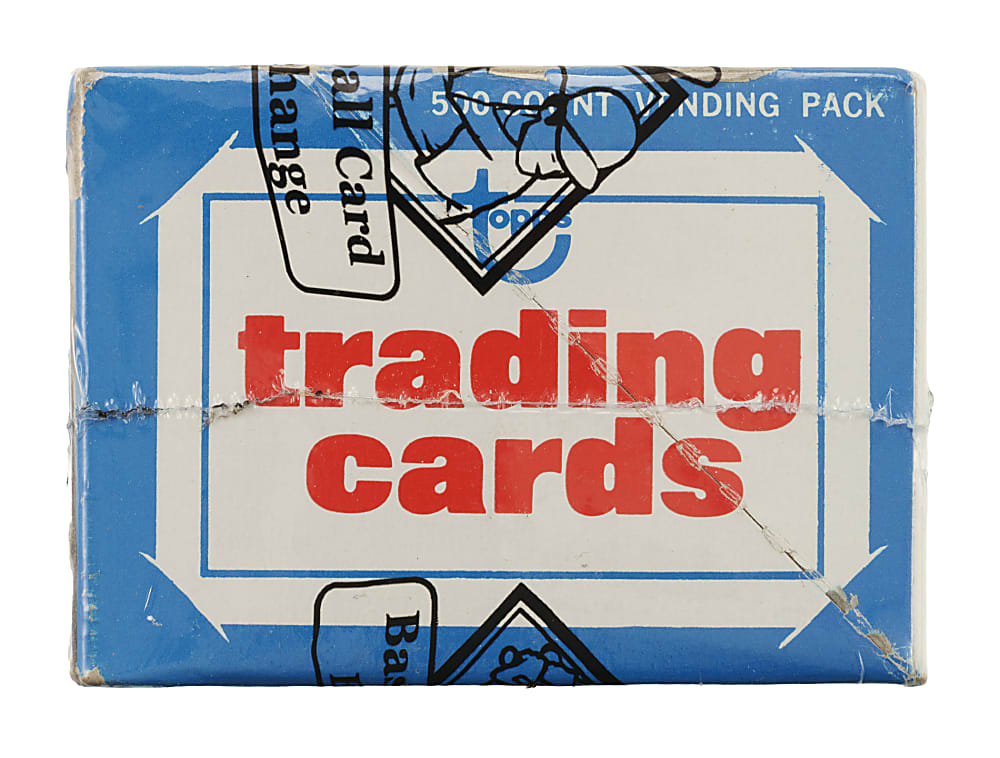 1977 Topps Unopened Vending Box - BBCE and Ex-Fritsch