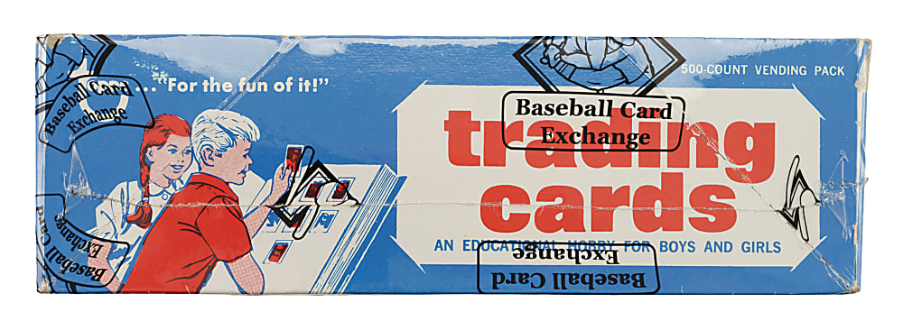 1977 Topps Unopened Vending Box - BBCE and Ex-Fritsch