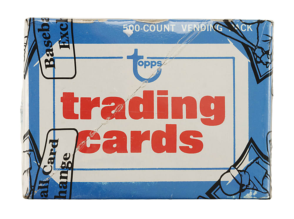1977 Topps Unopened Vending Box - BBCE and Ex-Fritsch
