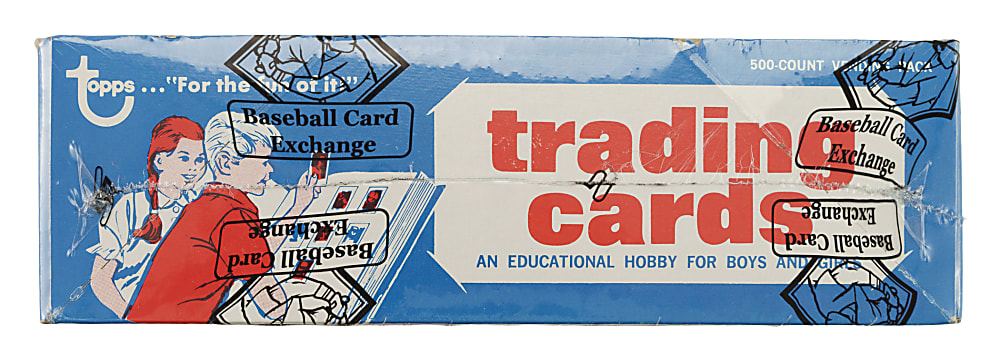 1975 Topps Unopened Vending Box - BBCE and Ex-Fritsch