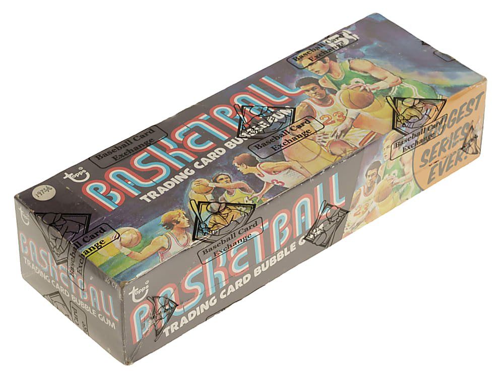 1975-1976 Topps Basketball Unopened Wax Box (36 Packs) - BBCE