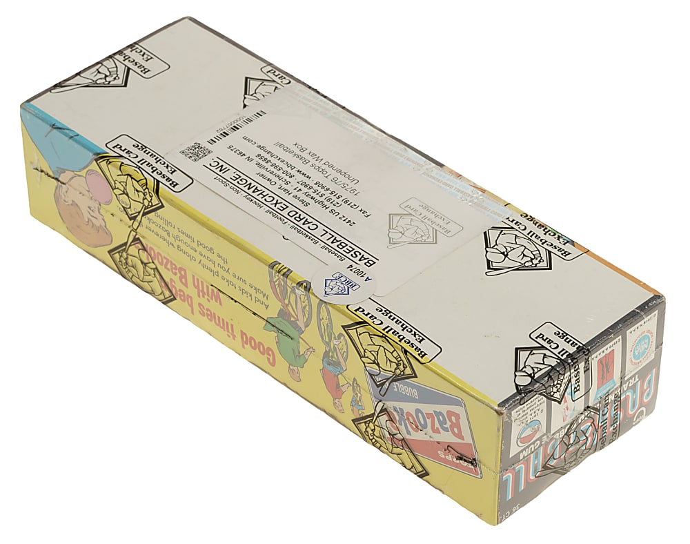 1975-1976 Topps Basketball Unopened Wax Box (36 Packs) - BBCE