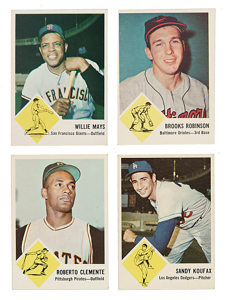 1963 Fleer Near-Complete Set (66/67)