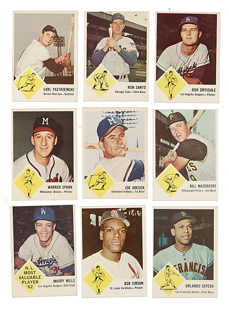 1963 Fleer Near-Complete Set (66/67)
