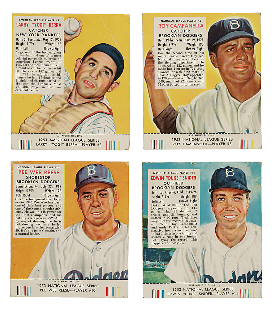 1953 Red Man Tobacco Complete Set (52) - All with Tabs!