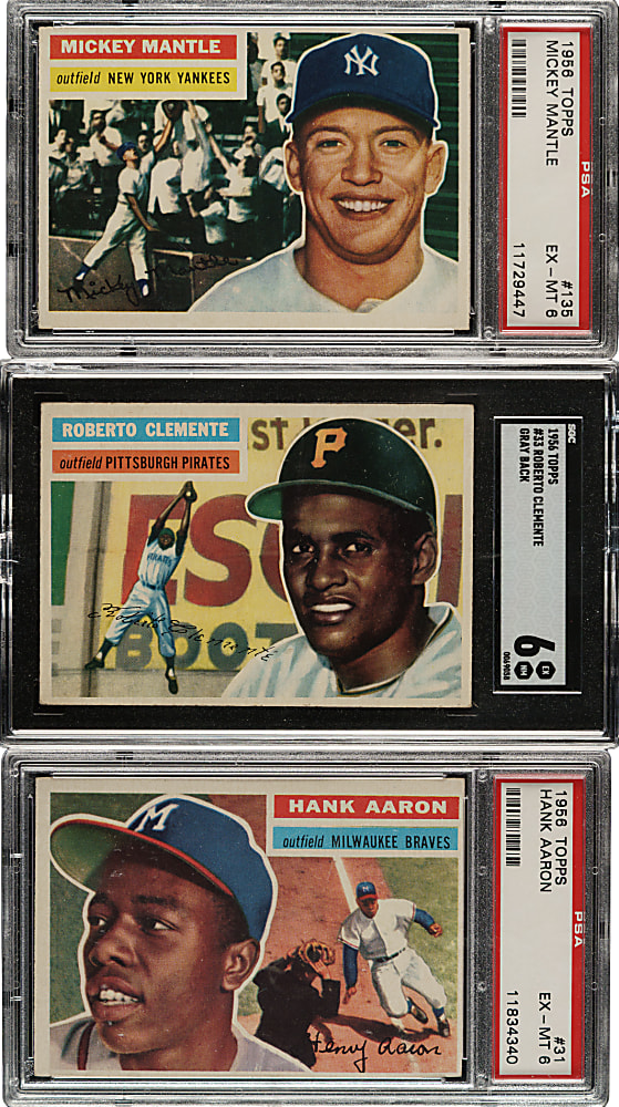 1956 Topps Complete Set (340) Plus Two Checklists