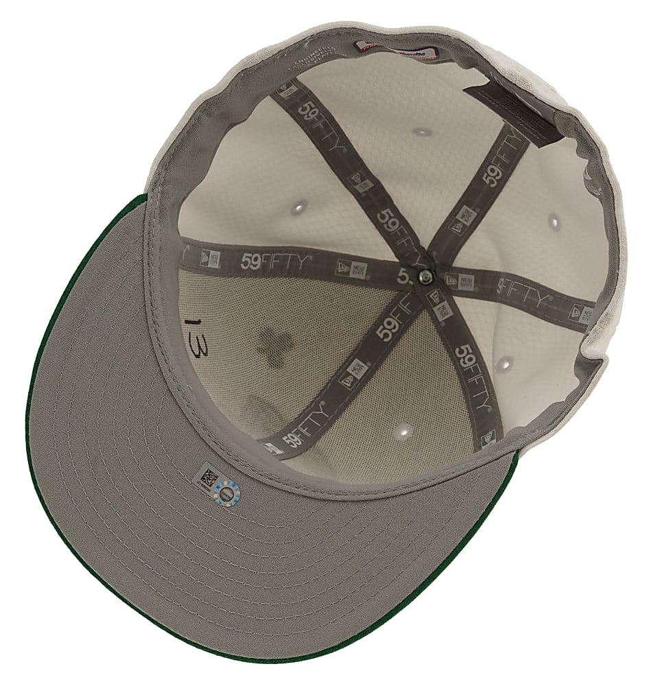 March 17, 2019 Ronald Acuna Jr. Atlanta Braves Game-Used St. Patrick's Day Cap - MLB