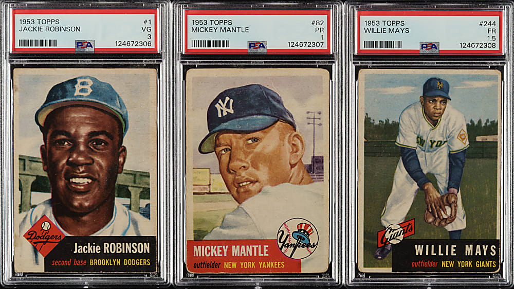 1953 Topps Complete Set (274)