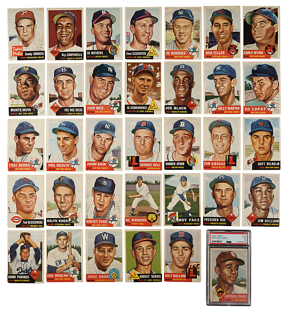 1953 Topps Complete Set (274)