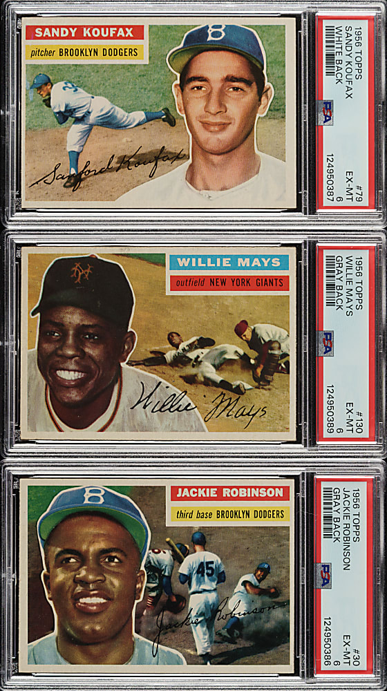 1956 Topps Near-Complete Set (339/340)