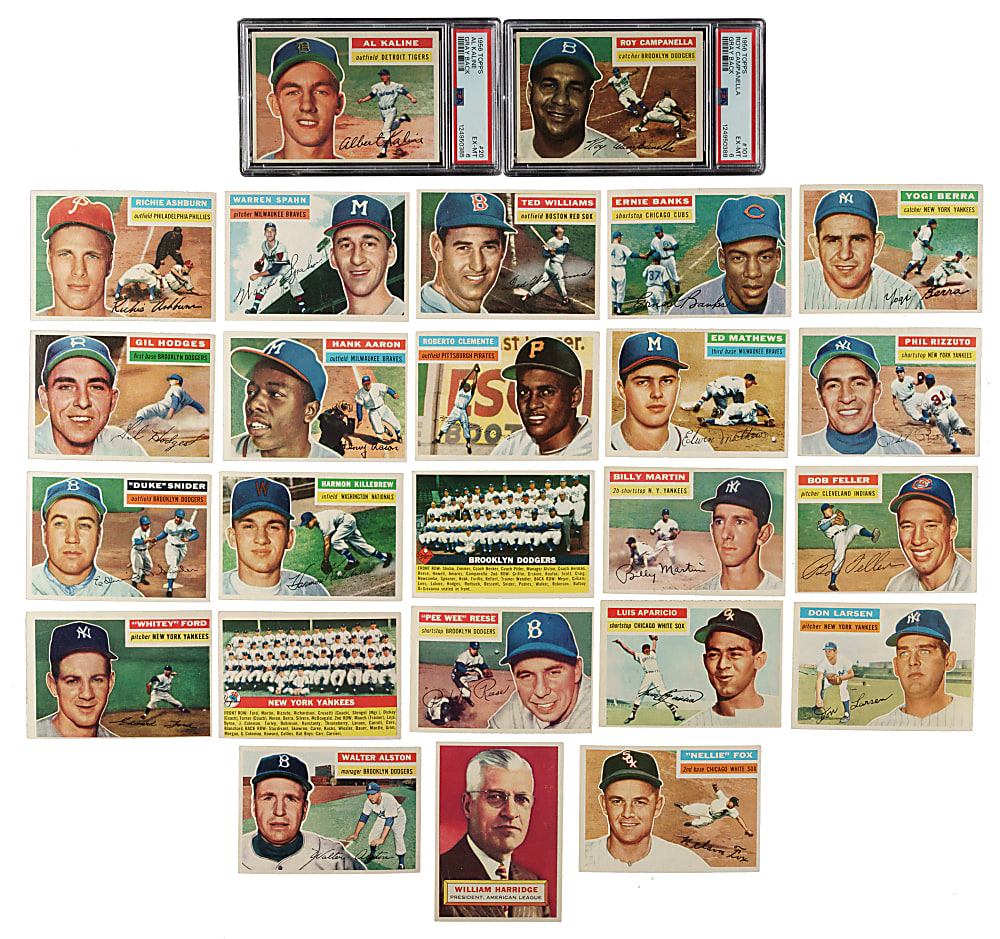 1956 Topps Near-Complete Set (339/340)