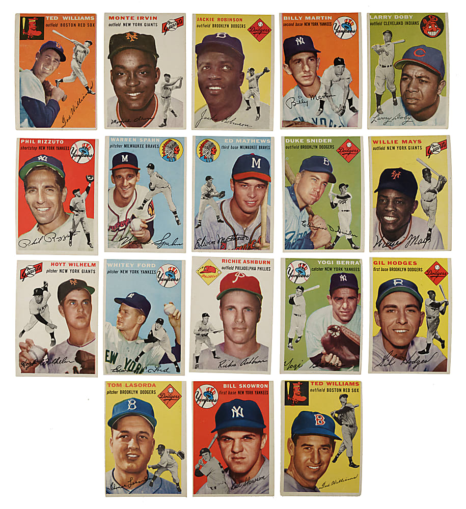 1954 Topps Complete Set (250)