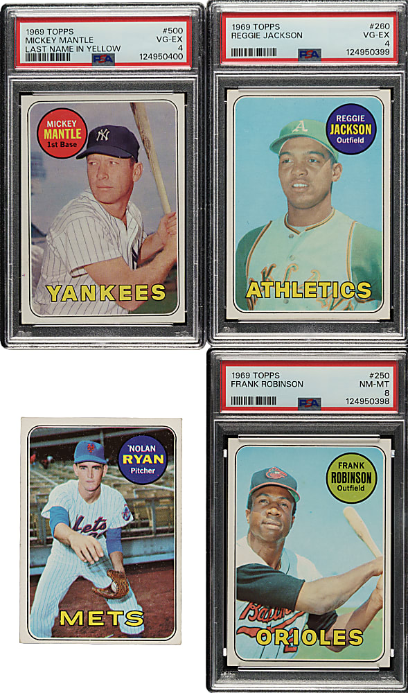 1969 Topps Complete Set (664) Plus Deckle Edge Complete Master Set (35)