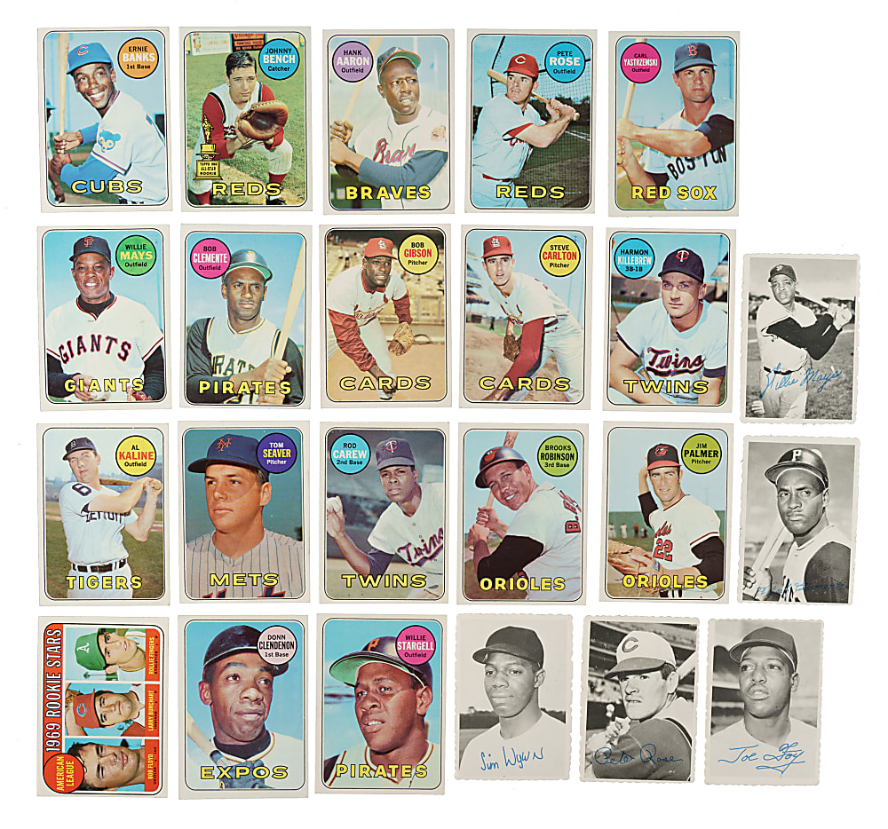 1969 Topps Complete Set (664) Plus Deckle Edge Complete Master Set (35)