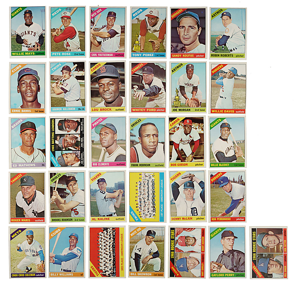 1966 Topps Complete Set (598)