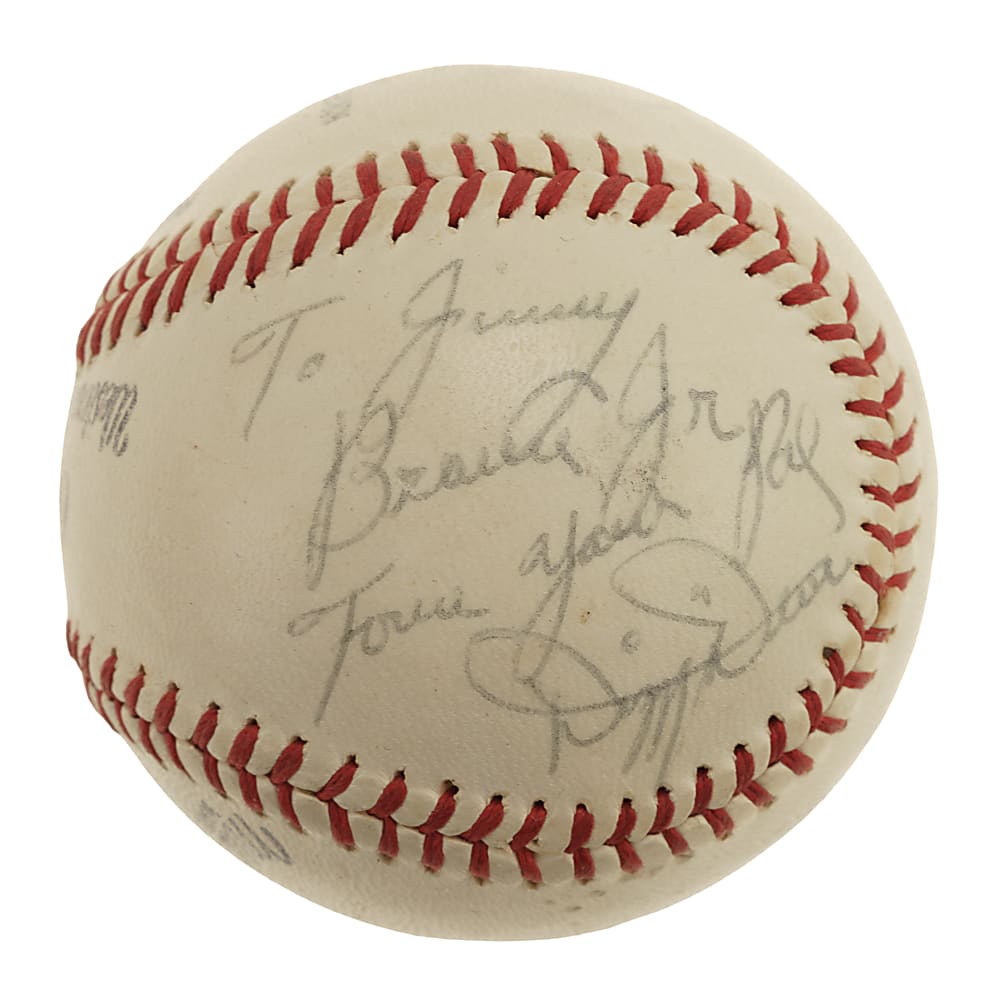 Dizzy Dean Single-Signed Baseball - JSA