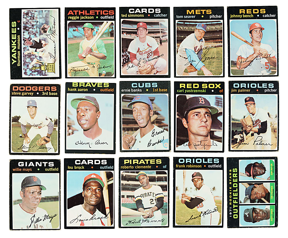 1971 Topps Complete Set (752)