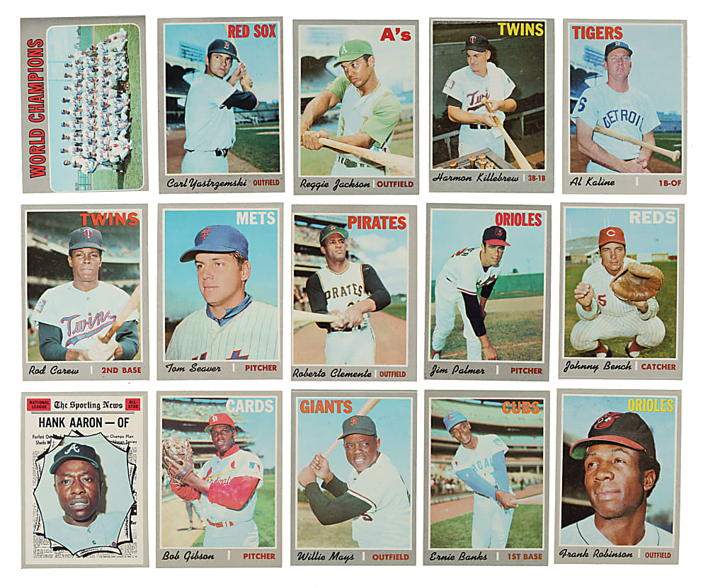 1970 Topps Complete Set (720)