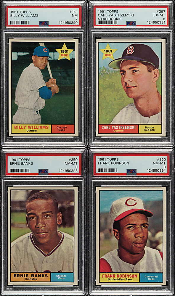 1961 Topps Complete Set (587)
