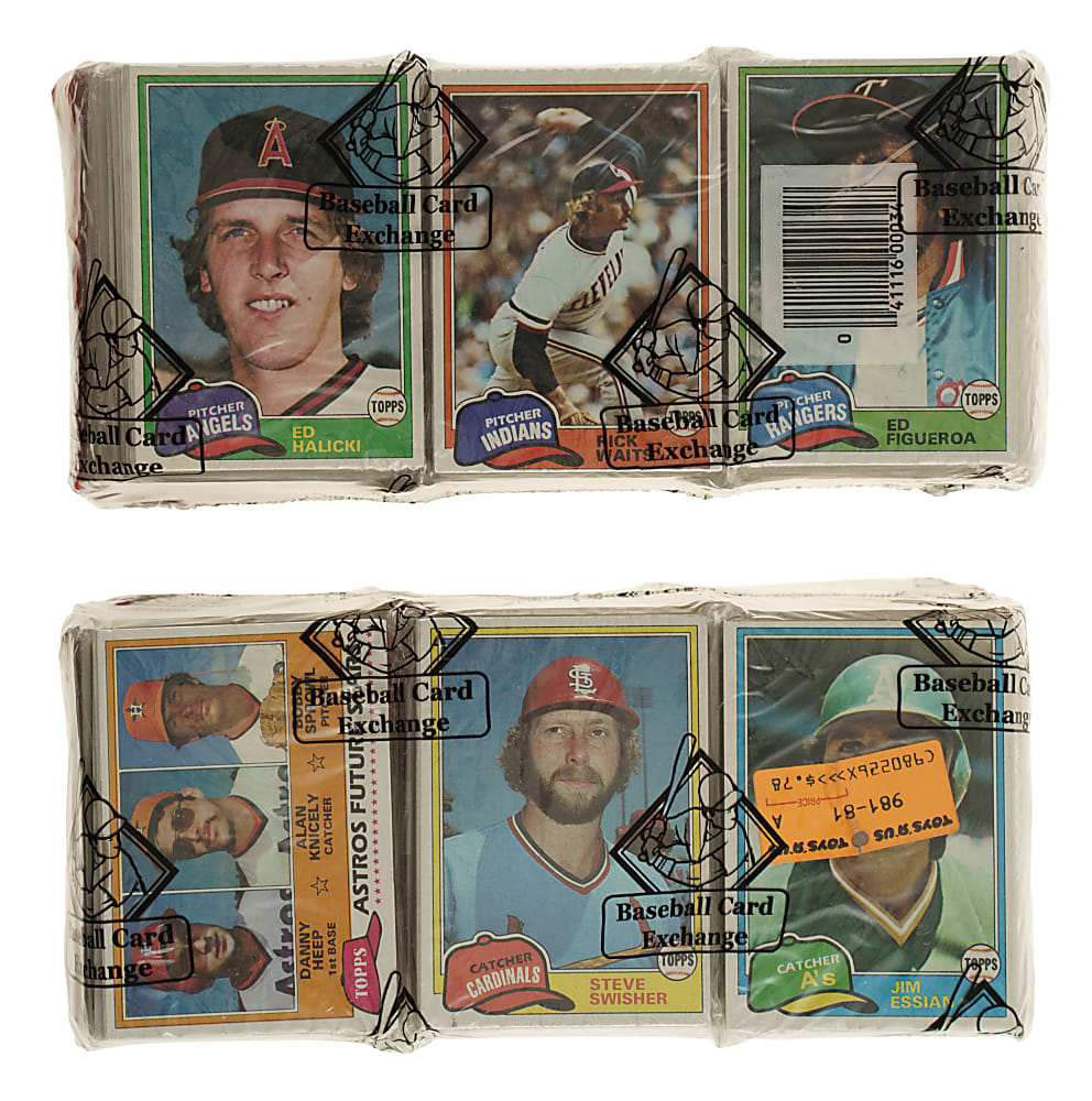 1981 Topps Unopened Rack Collection (24 Packs) - BBCE