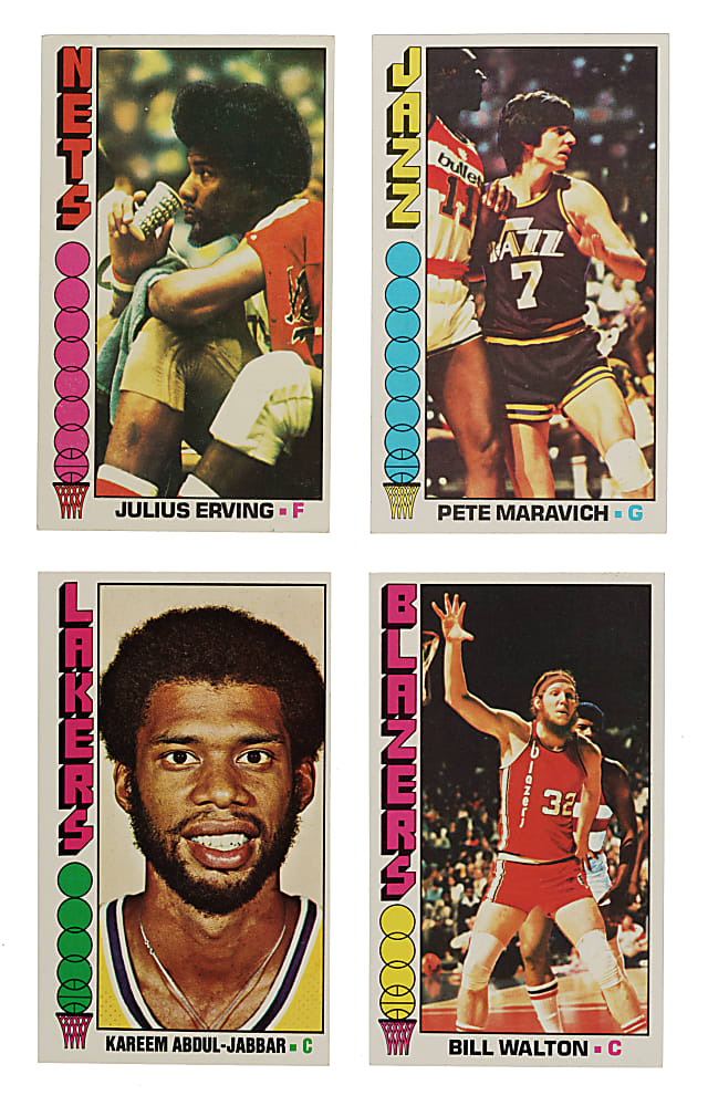 1976-1977 Topps Basketball Complete Set (144)