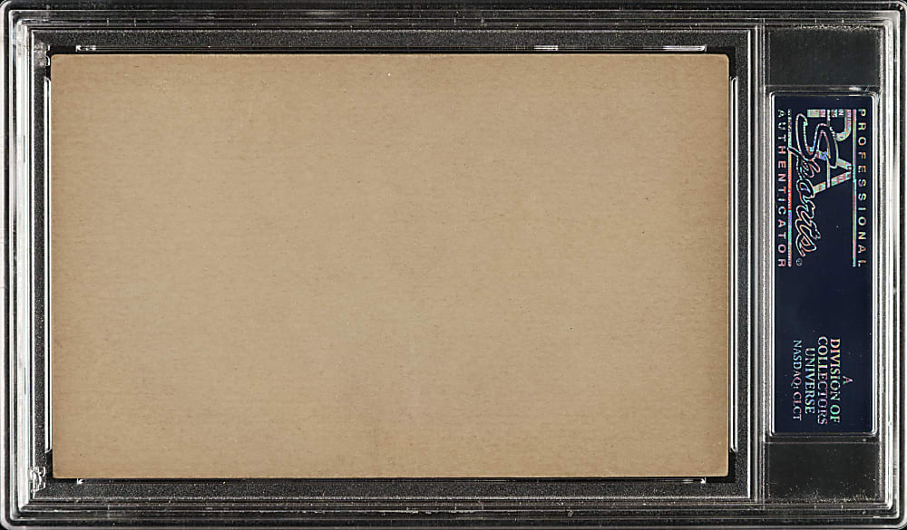 1921 Exhibits Walter Johnson PSA VG 3