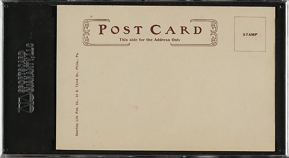 1906-1907 W601 Sporting Life Boston Beaneaters Team Composite Postcard SGC VG 3