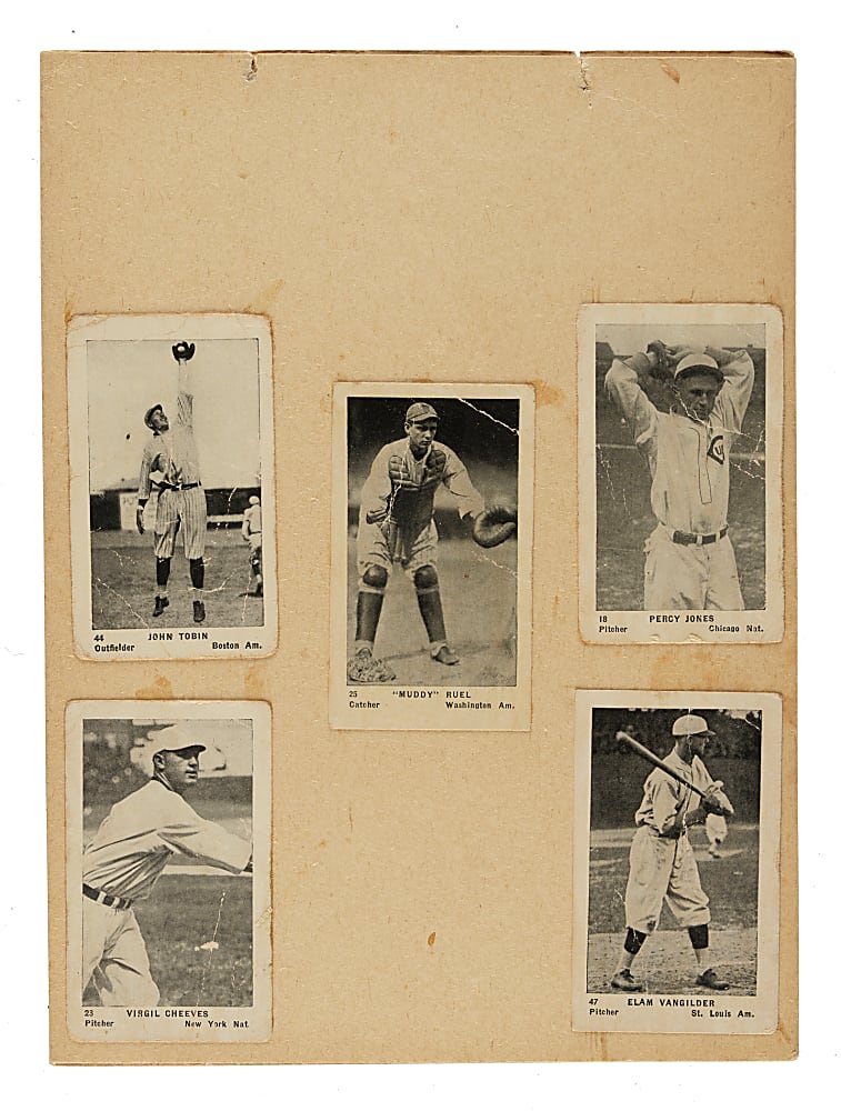 1927 E126 American Caramel "Series of 60" Collection (15) Including Cobb, Sisler, and Southworth