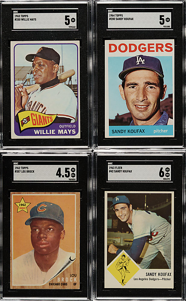 1960 to 1975 Topps, Fleer, and Post Cereal Shoebox Collection (752) Including 262 Hall of Famers