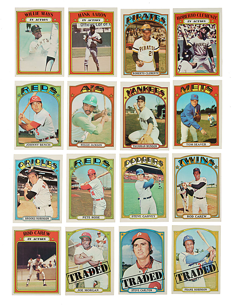 1972 Topps Complete Set (787)
