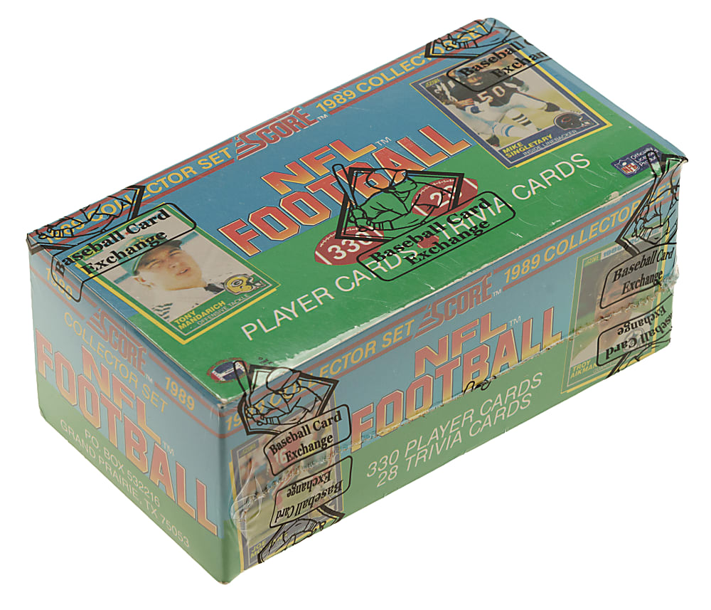 1989 Score Football Factory Box Set (330 Cards) - BBCE