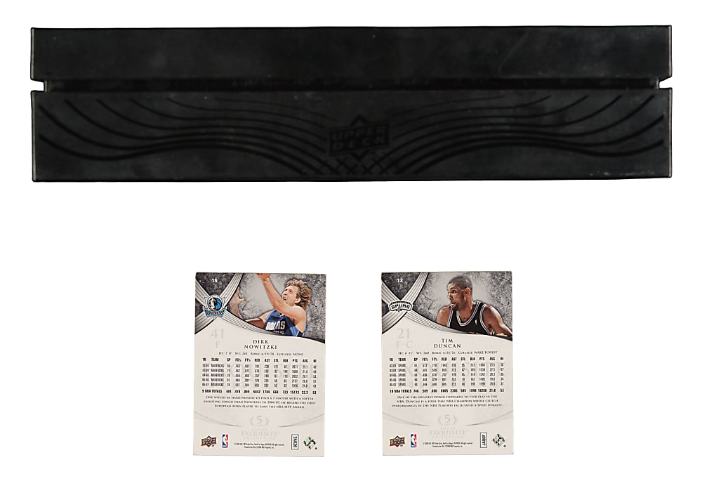 2007-2008 Upper Deck Exquisite Basketball Kevin Durant Signed Limited-Edition Box - Upper Deck