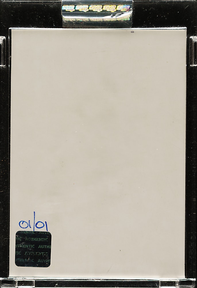 1997 Topps Gallery Peter Max Troy Aikman Proof #1/1