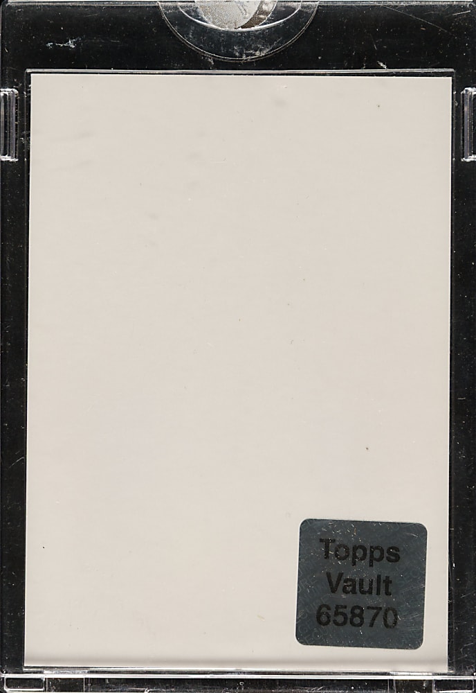 Circa 1990 Topps Frank Thomas Proof - Topps Vault COA