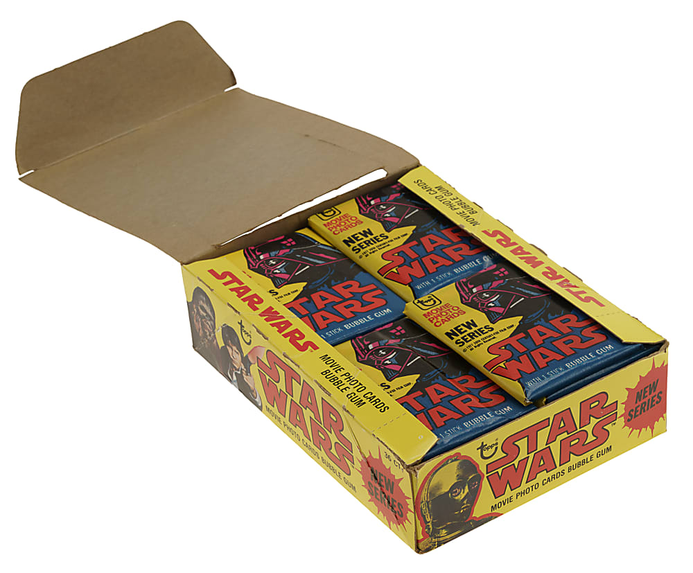 1977 Topps "Star Wars" Second Series Unopened Wax Box (36 Packs) - BBCE