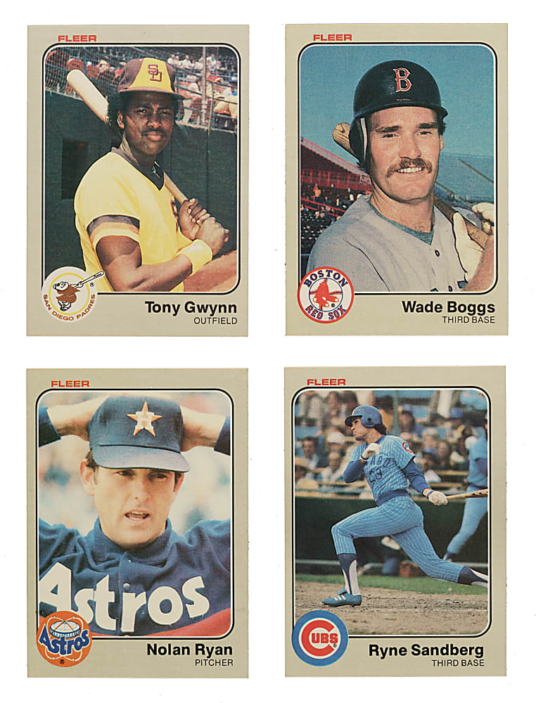 1983 Fleer Complete Set Collection (5 Sets, 3,300 Cards)